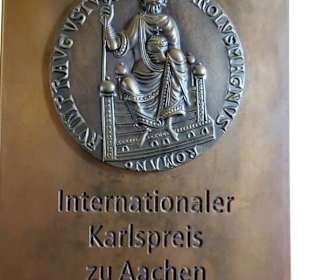Verleihung des Karlspreises im Krönungssaal