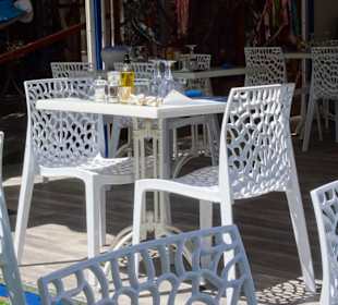 Terrassenplätze im "La Barque à Moules"