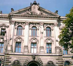 Schöne Häuserfasade