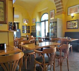 Gastraum des Diva Cafe