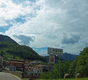 Die Ortschaft Pieve