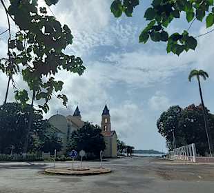 São Tomé Stadtrundgang - Präsidentenpalast