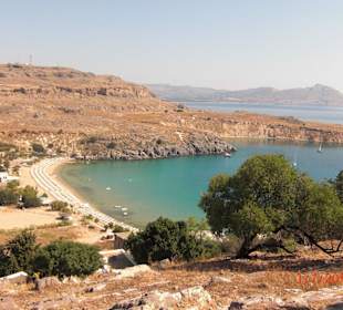 Strand von Lindos