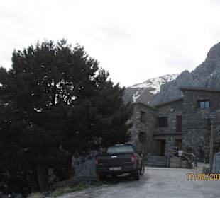 Restaurant-Cafe - Über dem Eingang