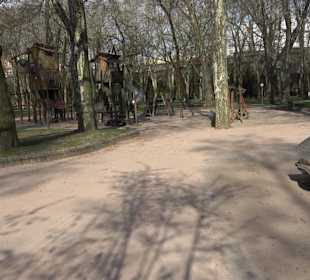 Slackline Unterer Schlossgarten