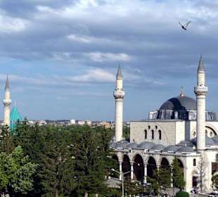 Blick auf Moschee und Museum