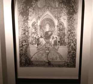 Ein Gemälde im Museum 