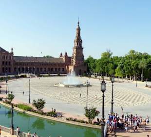 Plaza de Espana in Sevilla