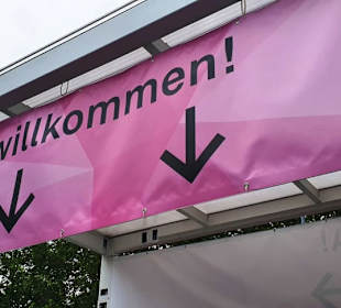 Ein Willkommen an die Gäste