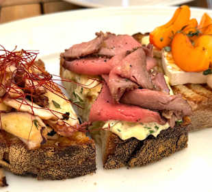 Tris di Bruschette