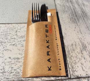 Kleines Frühstück am Meer