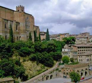 Spaziergang durch Siena