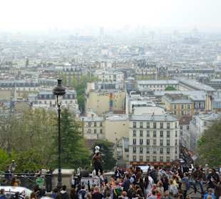 Ausblick auf Paris von Sacre Coer