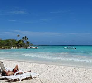Ausflug Saona. Sehr schön