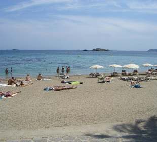 Blick auf eine Bucht