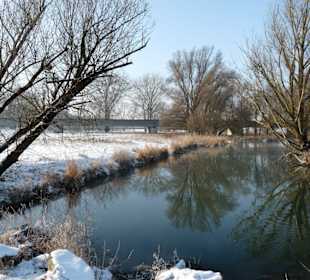 Winter an der Isar
