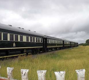 Halt in Botswana