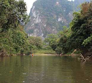 Kanufahrt am Sok River