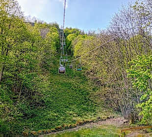 Blick zur Rosstrappe