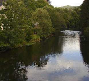 Burg Hengebach oberhalb der Rur