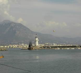 Leuchtturm Hafen Alanya