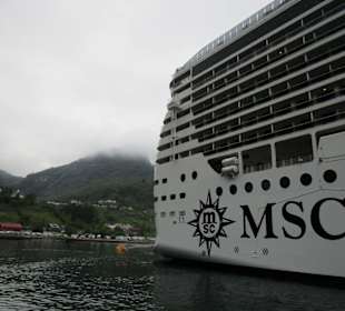 MSC im Geirangerfjord