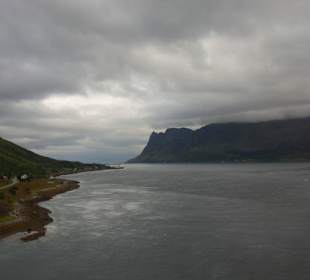 Letni krajobraz na Lofotach