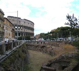 Blick auf das Colosseum