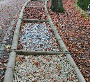 Barfußpfad im Stadtpark Versmold