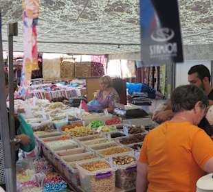 Markt in Prinos