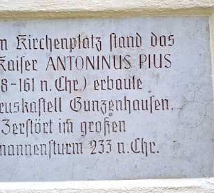Info an der Kirche selbst