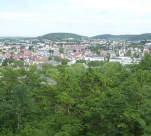 Blick vom Altenberg auf Bad Kissingen