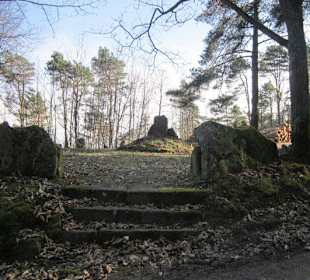 Bismarkdenkmal auf dem Weg