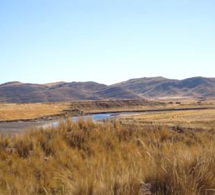 Fahrt durch die Anden