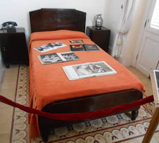 Hemingways Zimmer im Hotel