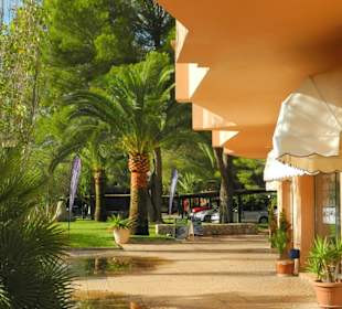 Das Restaurant und Garten