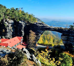 Prebischtor und Restaurant