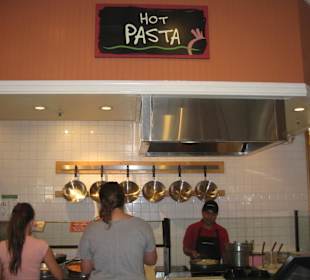 Pastas frisch zubereitet