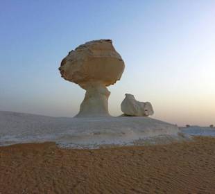 Oase Bahariya - unterwegs in der Weißen Wüste