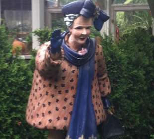 Zur Begrüßung am Eingang