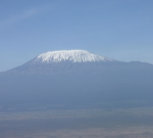 Der Kilimanjaro mal frei