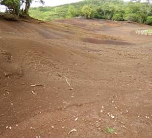 Chamarel siebenfarbige Erde - leider ohne Sonne