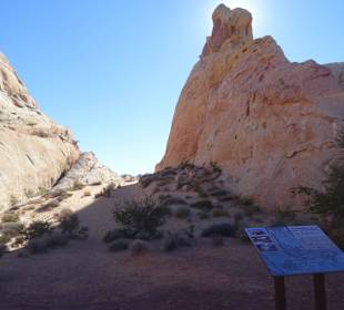 Im Valley of Fire unterwegs