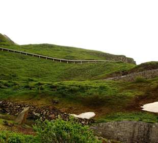 Auffahrt zum GG Hochalpenstrasse