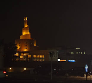 Moschee bei Nacht im Centrum