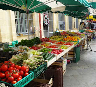 Rundgang über den Wochenmarkt von Aix-en-Provence