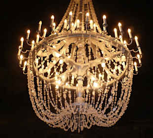 Żyrandol cały z soli