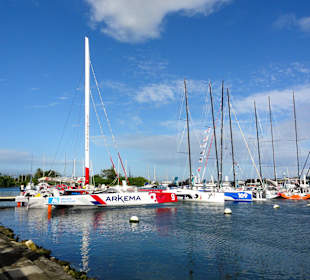 Stege mit Ragatta-Yachten