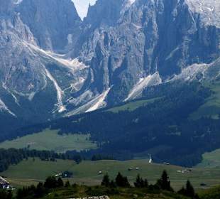 Blick vom Puflatsch/Seiser Alm