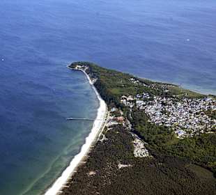 Luftbild vom Ostseebad Göhren
